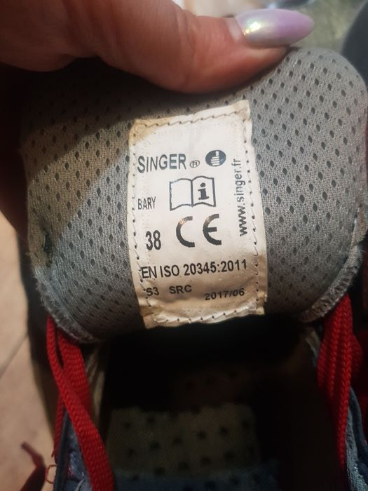 Нови дамски работни обувки Сингер - 38 номер