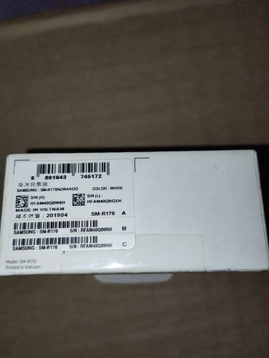 Наушники Samsung Buds оригинал