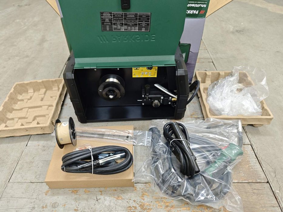 MIG MAG TIG 200A Parkside PMSG 200 A2 комбиниран телоподаващ апарат