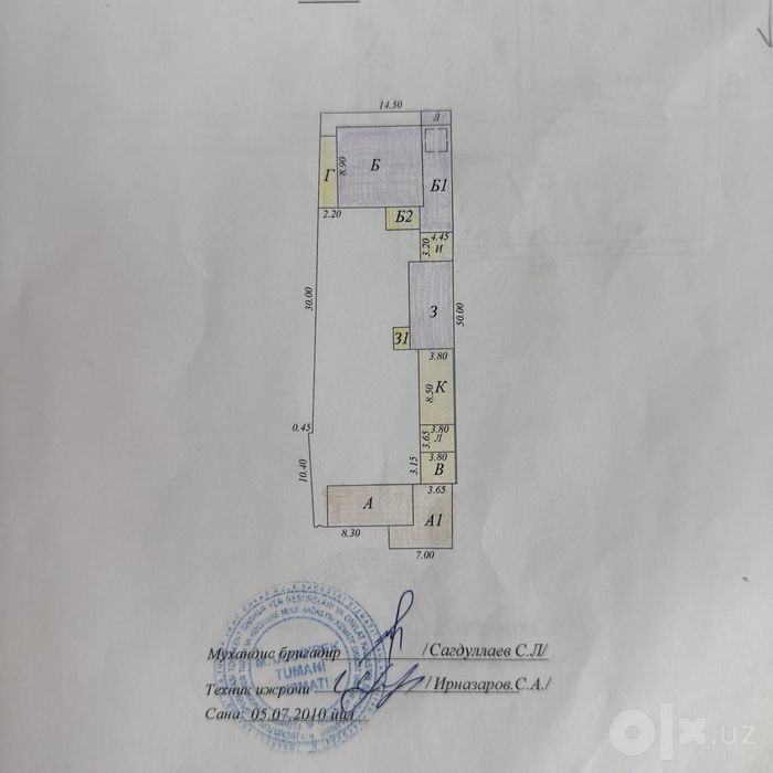Продажа участка под строительство ул Шуртеппа 7,5 сотки фасад 15 метр