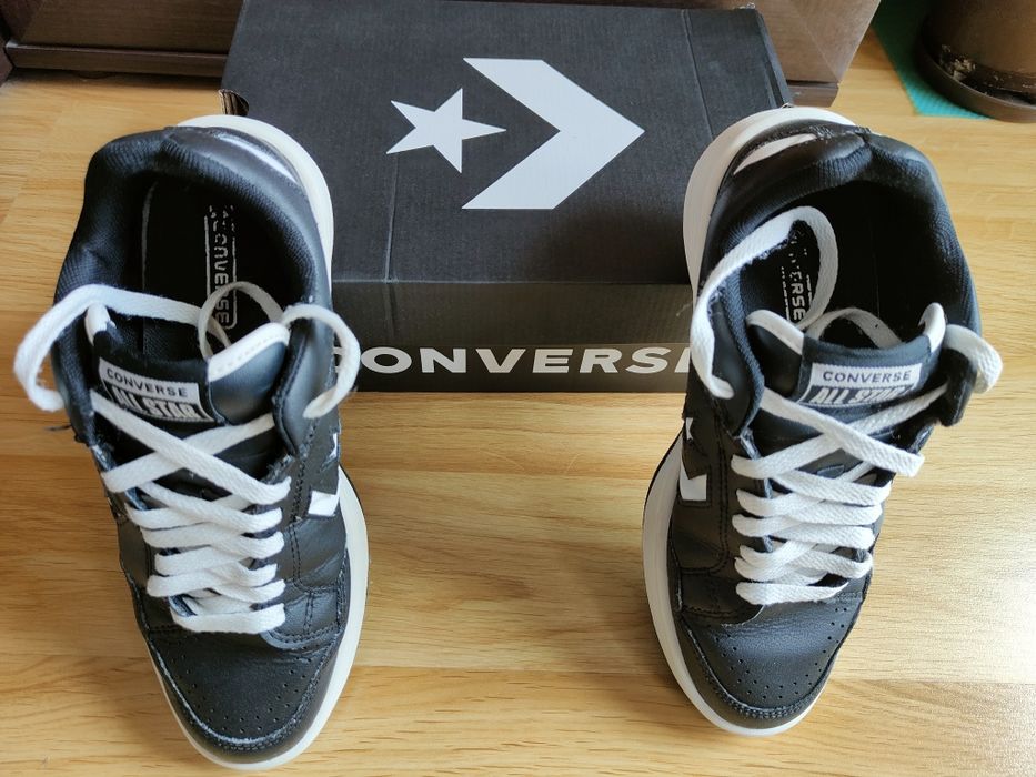 Маратонки converse от естествена кожа