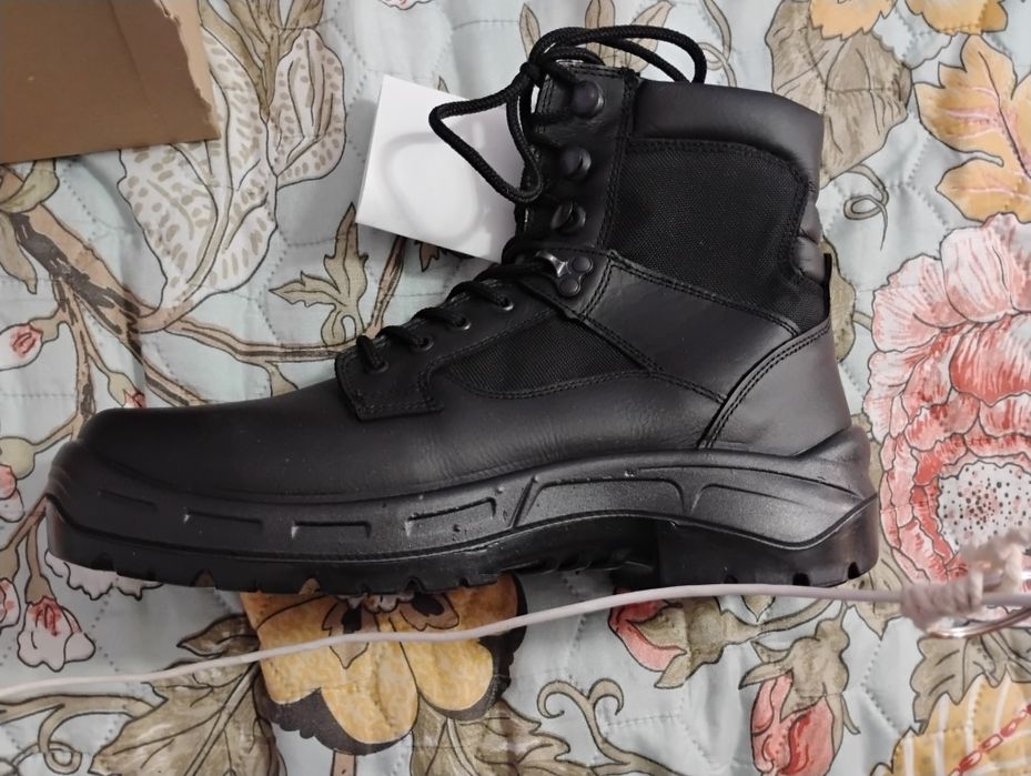 кубинки военни обувки боти кожени обувки половинки