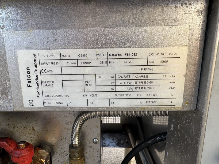 Професионален Газов Фритюрник Falcon Dominator 24L 30kW