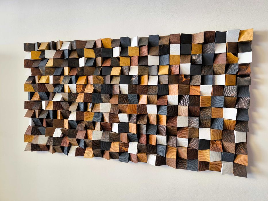 Дървено пано за стена