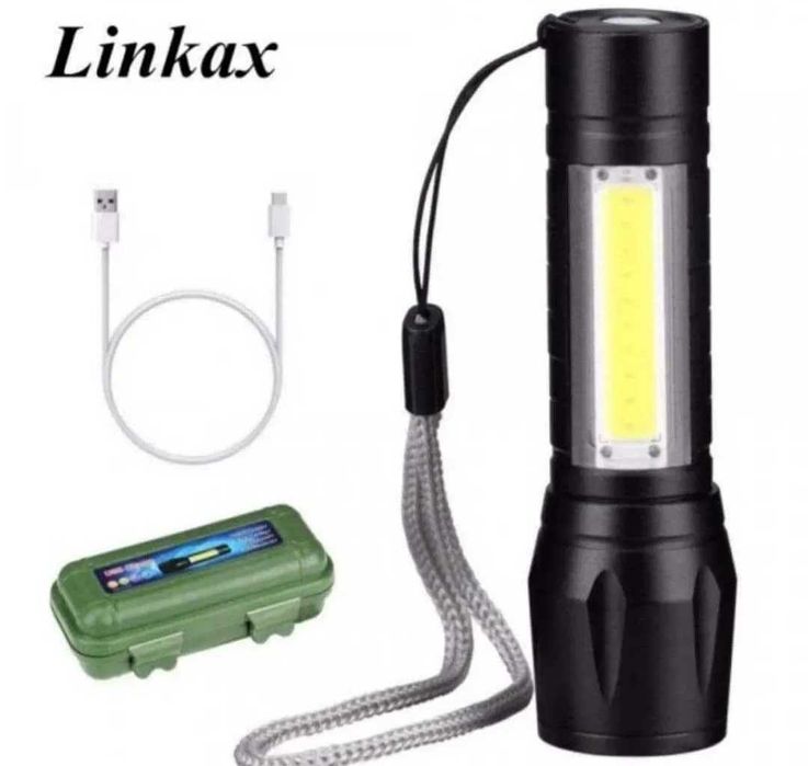 LED фенерче с акумулаторна батерия