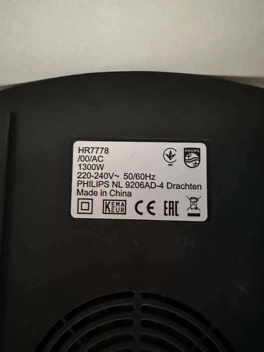 Robot de bucatarie Philips Avance Collection HR7778/00