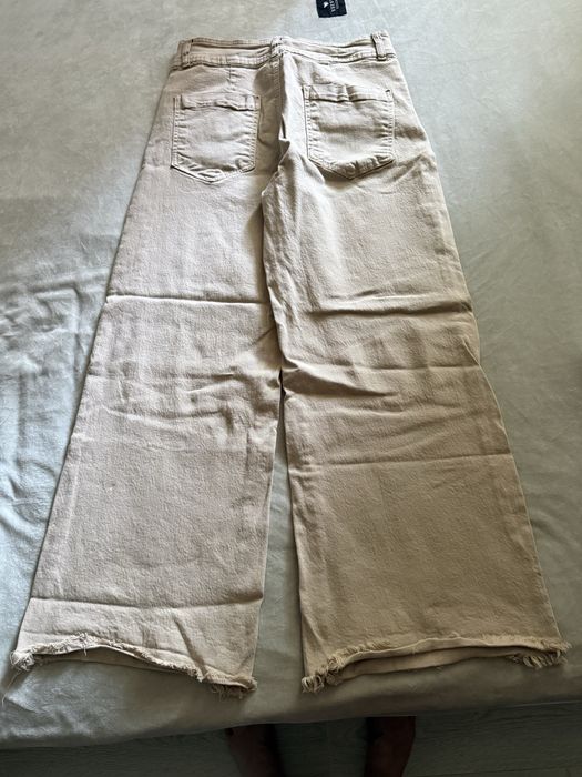Дънки с широк крачол Zara, Shein