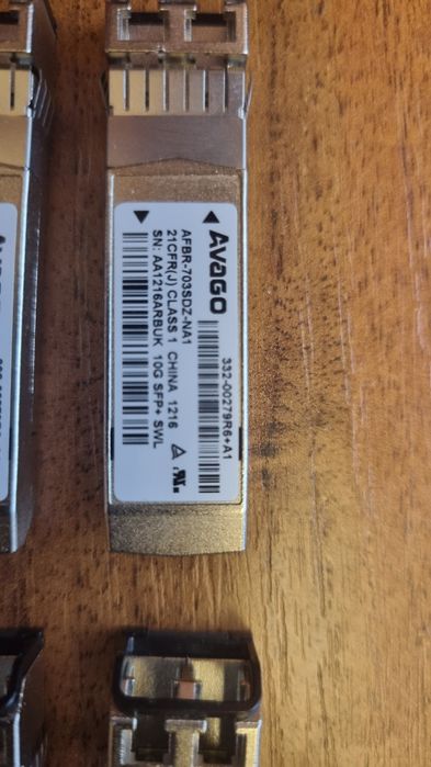 Продам трансивер модуль Avago 10gb sfp+