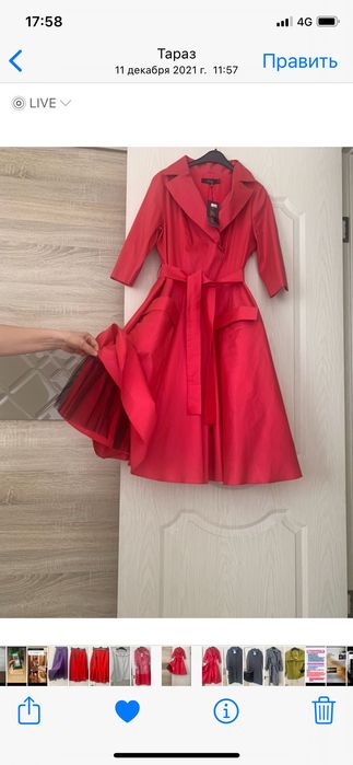 Продам красивое платье