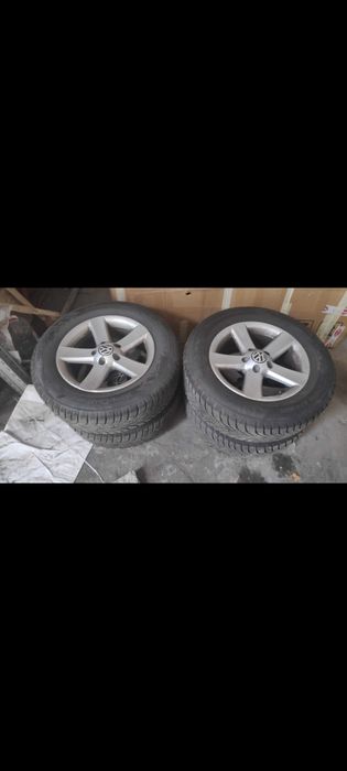Jante vw cu anvelope all season kumho