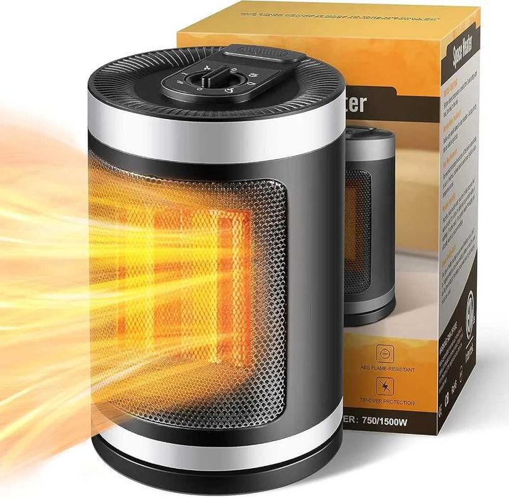 керамична печка 1500W – осцилираща, нова