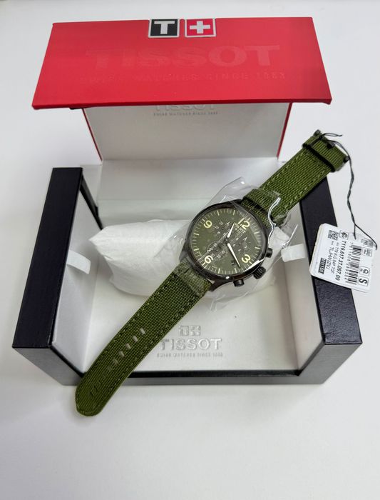 Оригинальные Tissot Chrono XL новые часы с хронографом Швейцария.