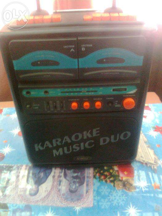 Dublu Radio-Casetofon Karaoke