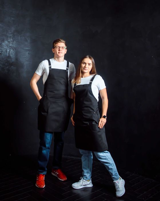 Фартук Акция 5+1 Nick\Charlie  красный, спецодежда, униформа