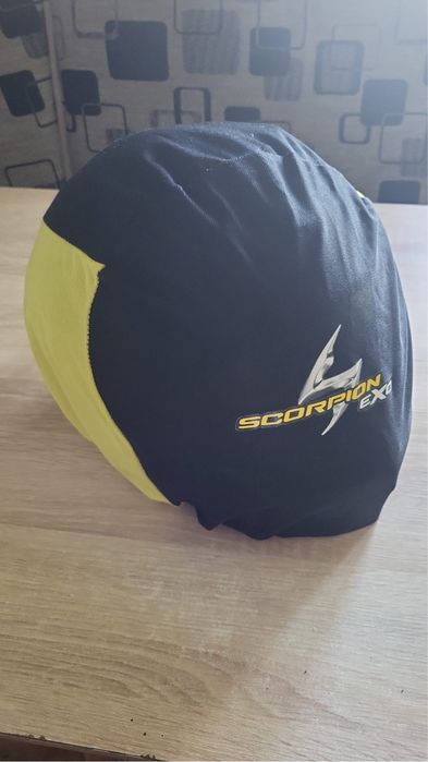 Vand casca moto Scorpion Exo 520 Evo Air Solid black matte