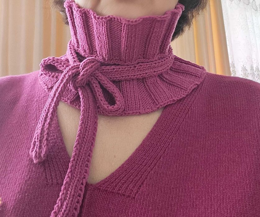 Вязанные вещи шарфики