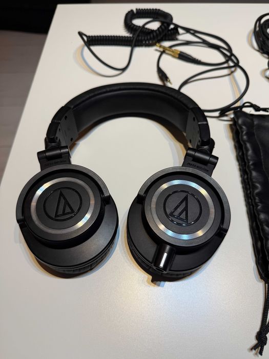 Casti audio - Audio-Technica ATH-M50x, Negru