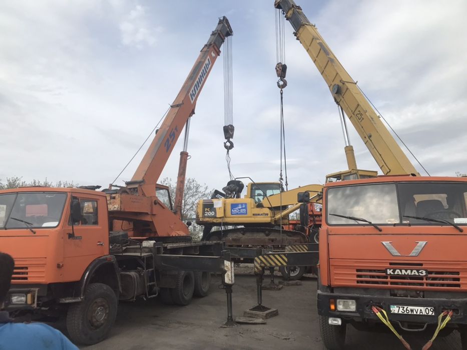 Услуги автокран камаз маз китаец