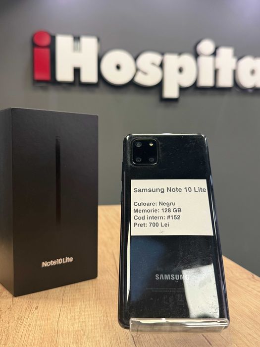 Samsung Note 10 Lite , 128GB , Negru #152