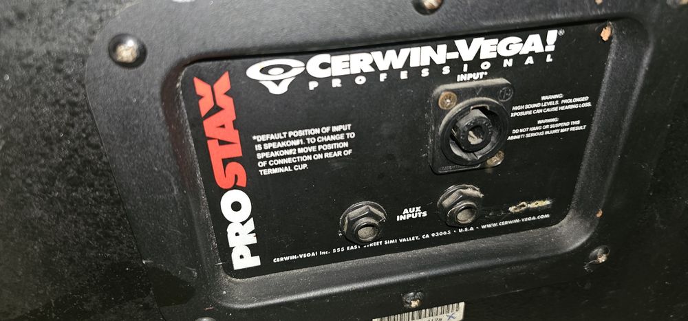 Cervin Vega Pro Stax 15"