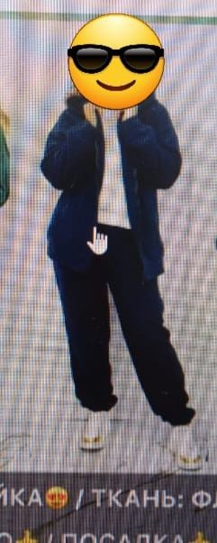 Спортивка темно-синяя флис