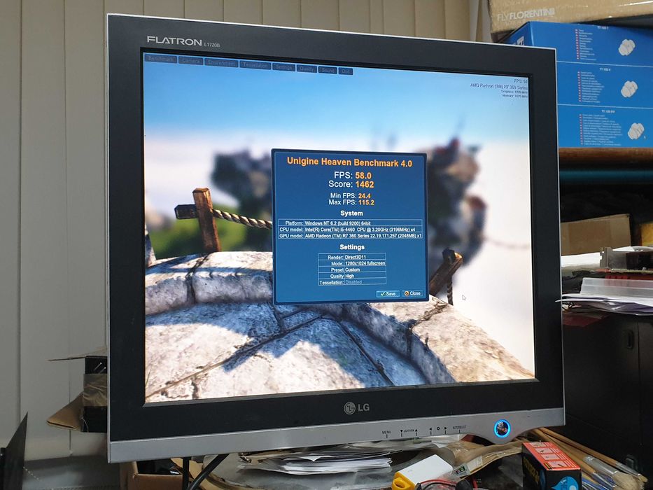 Placă video AMD R7 360 2GB DDR5 128-bit Gigabyte, consum mic