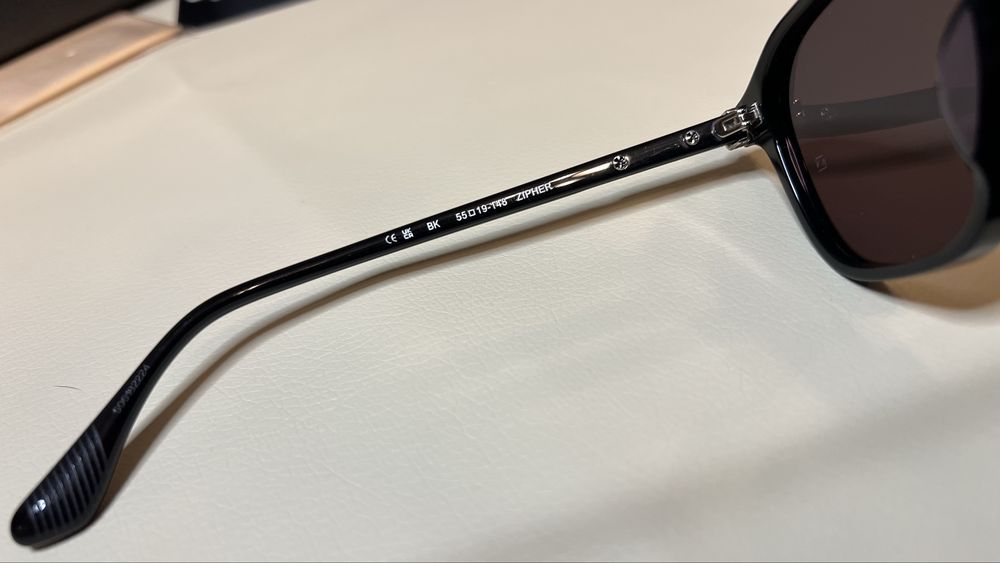 Chrome Hearts Zipher ochelari de soare noi rame