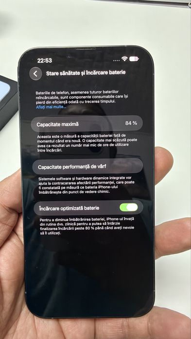 Iphone 13 pro max 256 gb sierra blue neverlock impecabil