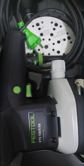 Ексцентрик шлайф "FESTOOL" ETS 150/5, Ъглошлайф "BOSCH" 125mm,1100w
