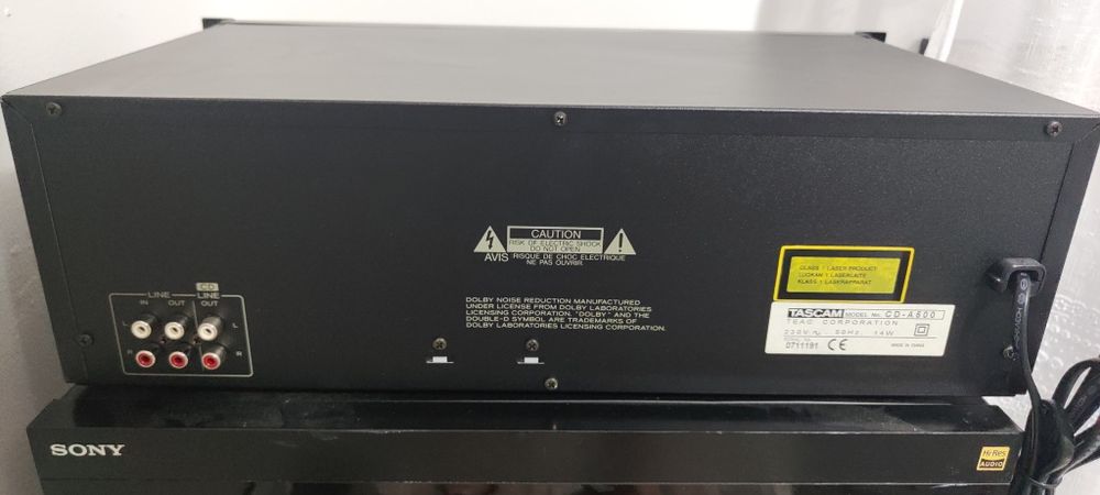 Cd player Tascam cd -a500