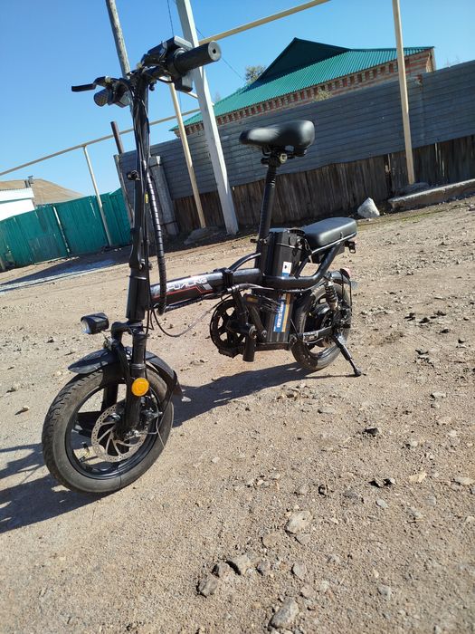 Электровелосипед складной