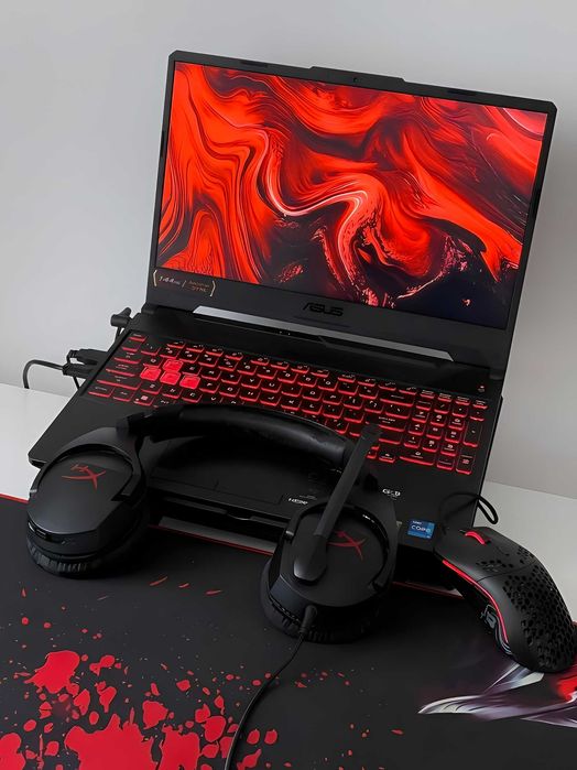 ASUS TUF F15 i7-11800H RTX 3050 Ti 16GB (Mouse + Mousepad GRATIS)