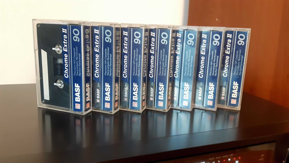 Deck TECHNICS RS BX404 PXS + casete audio BASF BONUS