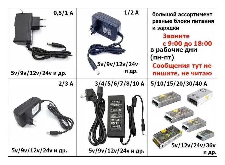 блок питания на камеры наблюдения и на свето-диоды