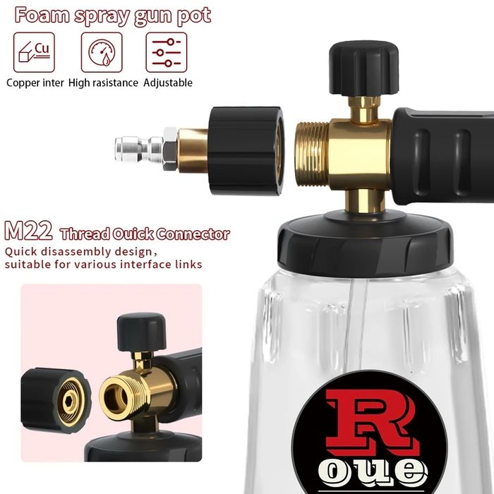 Дюза за Пяна пенообразивател ROUE за Водоструйки Karcher, Nilfisk, Par