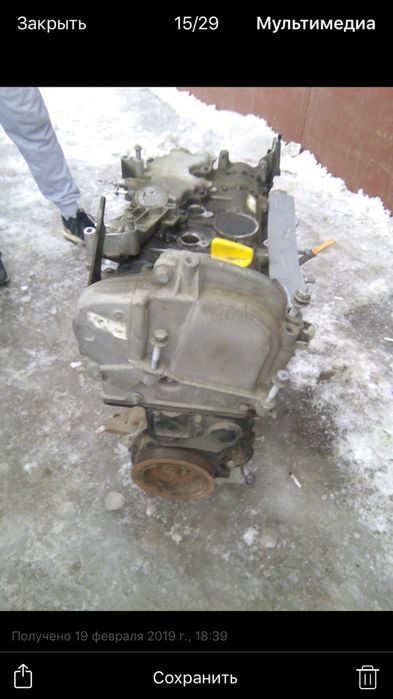 Двигатель Renault Duster (Рено Дастер) K4M