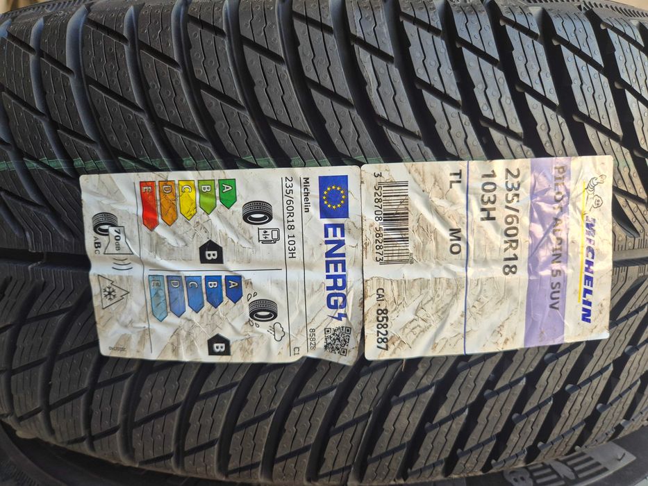 ROTI Jante + Anvelope IARNA - 235/60/18 MO 2025 - 5x112 OEM Mercedes GLC W253 - NOI - MODEL 2025 !