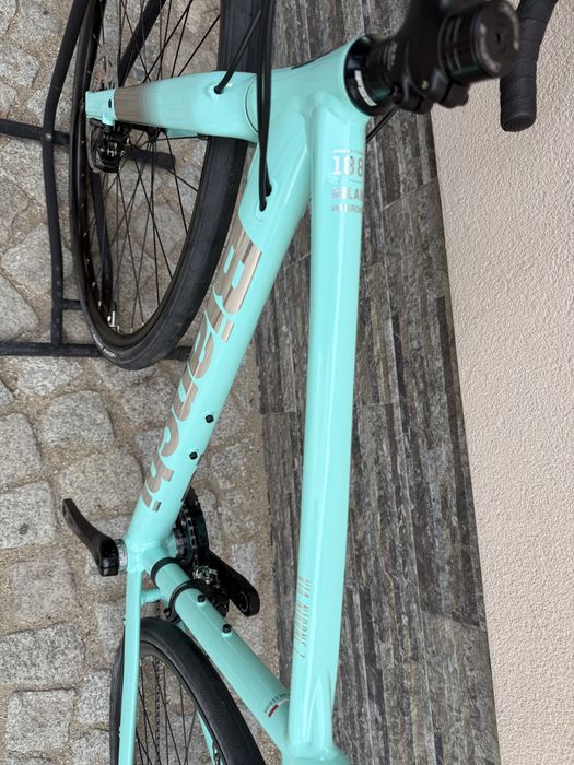 Чисто нов!Шосеен велосипед Bianchi Via Nirone 7 размер: 28/47см