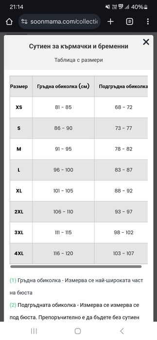 Чисто ново бюстие за кърмене SoonMama