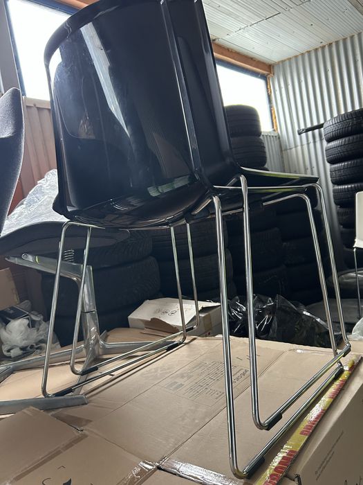 Scaun cadru metalic inox scaun vizitator birou sedinta conferinta