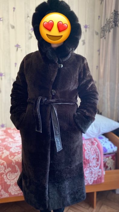 Шуба мутон в отличном состоянии