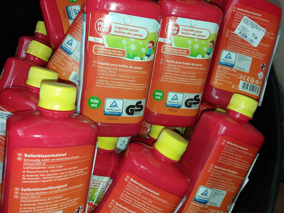 Masina baloane sapun priza 220V si 12V bricheta auto cu lichid proba