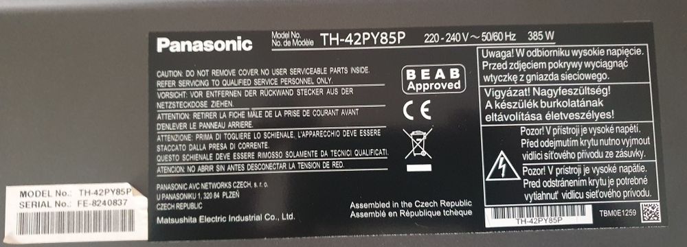 Телевизор Panasonic-42