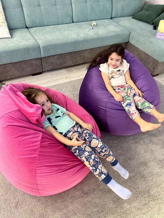 Кресло мешок для подростков и не высоких  ,Бинбэг груша,  пуфик