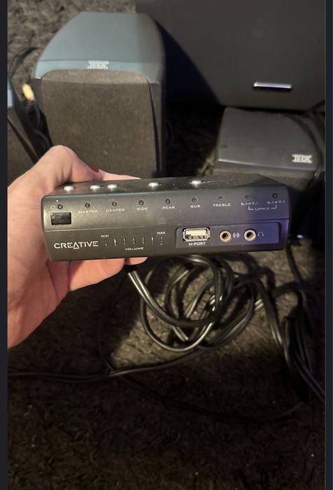 Sistem Audio 7.1 Creative Gigaworks S750 + Creative Elite Pro 7.1