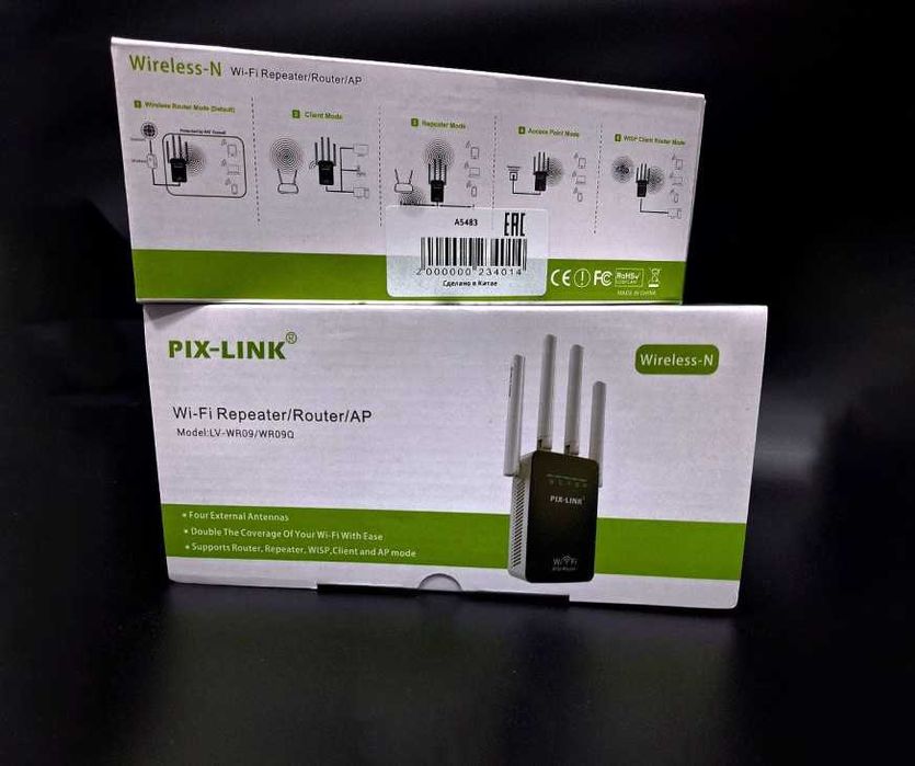 Усилитель Wi-Fi сигнала Pix-Link LV-WR09