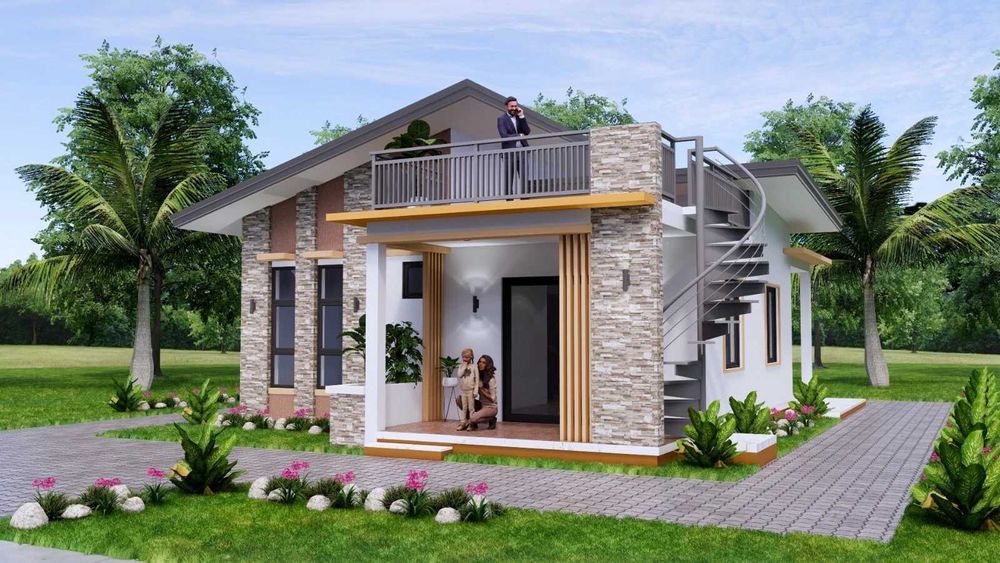 НА ИЗПЛАЩАНЕ - Луксозна сглобяема къща с 3 спални, 88 кв. м