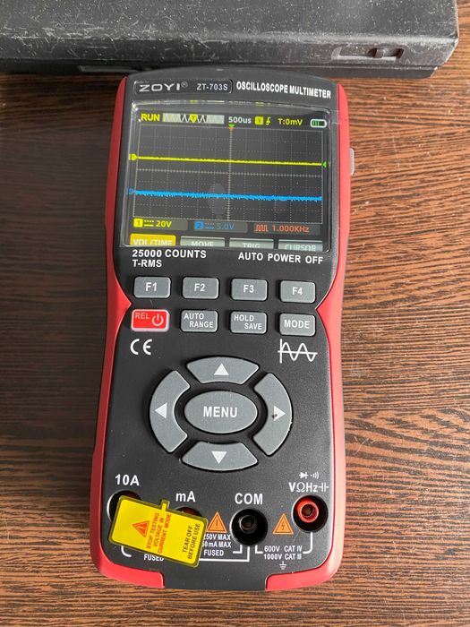 NEW ZOIY-ZT703S Osciloscop,Multimetru,Generator portabil