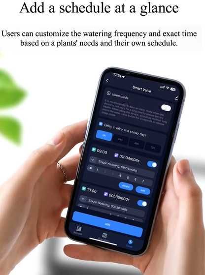 Смарт WiFI система за напояване на оранжерии, градини, тревни площи