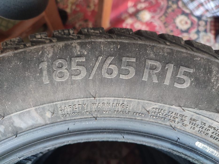 Продам, зимнию резину 185/65/15